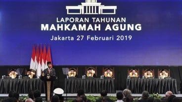 Presiden Jokowi : Terobosan MA Perkuat Kepercayaan Masyarakat Pencari Keadilan