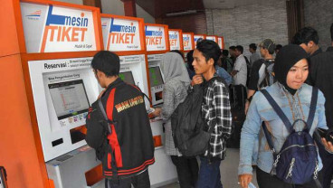 MUDIK LEBARAN: Tiket KA dari Jakarta Masih Banyak Tersedia