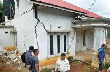 Gempa 5,2 SR di Solok Selatan Hancurkan 347 Bangunan