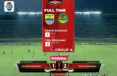 Piala Presiden: Persib Ditekuk PS Tira-Persikabo 1-2, Duel vs Persebaya Krusial. Ini Video Streamingnya