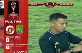 Piala Presiden: Persebaya vs Perseru Skor 3-2, Persebaya Puncaki Grup A. Ini Video Streamingnya