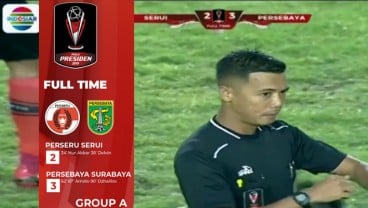 Piala Presiden: Persebaya vs Perseru Skor 3-2, Persebaya Puncaki Grup A. Ini Video Streamingnya