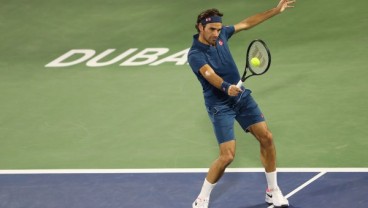 Stefanos Tsitsipas Tantang Roger Federer di Final Dubai Duty Free Tennis Championships