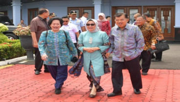 Didampingi Chairul Tanjung, Wapres Jusuf Kalla ke Singapura Jenguk Ani Yudhoyono
