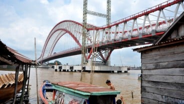 Proyek Jembatan Musi VI Resmi Terhenti Tahun Ini