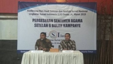 LSI Denny JA : Pertarungan Pilpres 2019 Sudah Selesai 