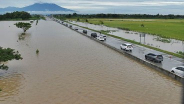 Banjir Ganggu Jalur Arteri Madiun-Surabaya