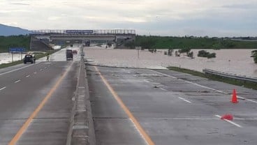 Tol Ngawi Kertosono Banjir, Lalu Lintas Direkayasa