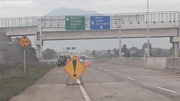 Banjir Surut, Tol Caruban - Madiun Kembali Normal