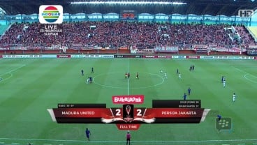 Piala Presiden: Madura United vs Persija 2-2, Persija Aman di Puncak Klasemen Grup D. Ini Streamingnya