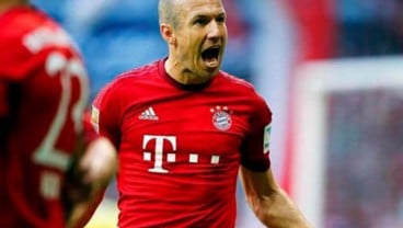 Arjen Robben Absen Melawan Liverpool