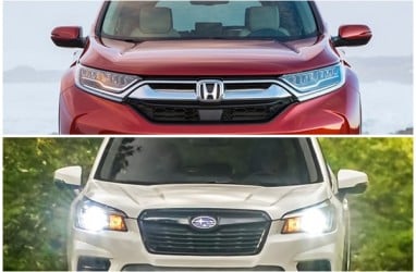 AUTOVAGANZA : Adu Ketangkasan Honda CR-V 2019 vs Subaru Forester 2019