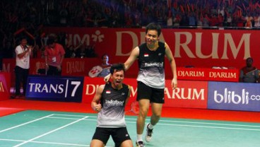 All England: Fajar/Rian dan Ahsan/Hendra Berpeluang All Indonesia Final. Ini Videonya