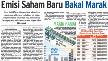 KABAR PASAR: Emisi Saham Baru Bakal Marak, Operator Siap Kerek Tarif Tol