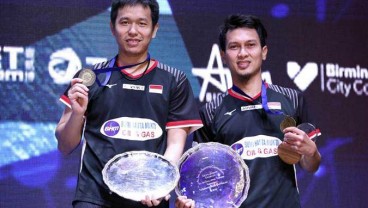 Jokowi Ucapkan Selamat bagi Hendra-Ahsan Juara All England 2019