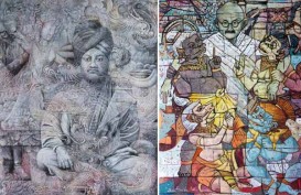 Enam Perupa Bali Gelar Pameran Seni di New Delhi