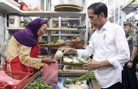 Presiden Jokowi Ingin Pasar Tradisional Kembangkan Ekosistem Online