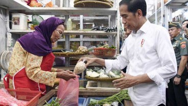 Presiden Jokowi Ingin Pasar Tradisional Kembangkan Ekosistem Online