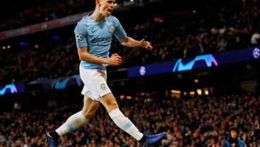 ManCity Pesta Pora 10 - 2 vs Schalke, Tim Ketiga Inggris ke 8 Besar Liga Champions