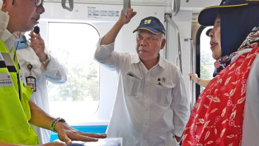 Menteri PUPR Jajal MRT Jakarta