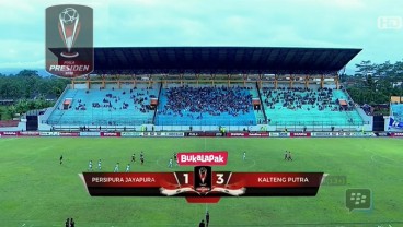 Piala Presiden: Persipura vs Kalteng Putara 1-3. Kalteng Putra Juara Grup C, Persipura Tersisih. Ini Videonya