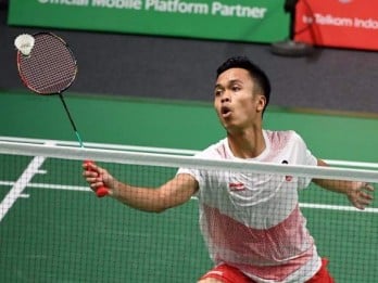 Swiss Terbuka: Anthony Ginting Dijegal  Shi Yuqi di Semifinal. Ini Videonya