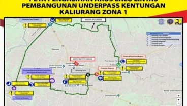 Dampak Proyek Underpass Kentungan Yogyakarta, Sejumlah jalan Alternatif Rusak