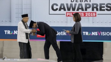 Debat Cawapres, Ma'ruf Amin Sebut Program Sedekah Putih Prabowo-Sandi Timbulkan Kekacauan Pemahaman