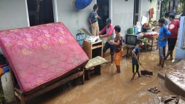 Banjir Bantul Akibak Siklon Savannah. Gunungkidul, Kulonprogo, Sleman juga Banjir