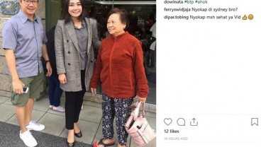 Foto-foto Kebersamaan Ahok dan Puput di Sydney