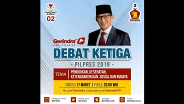 Debat Cawapres: Ma'ruf Bawa Kertas, Sandi Pakai Gadget. KPU Persilakan Publik Menilai Sendiri