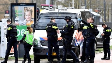 Polisi Belanda Tangkap Tersangka Penembakan di Utrecht