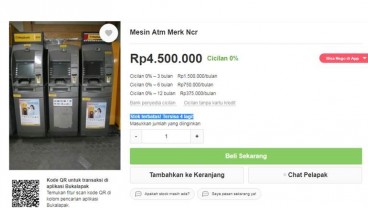 Kasus Skimming Ramyadjie Priambodo dan ATM, Ini Harga Mesin ATM Bekas di Bukalapak