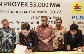 Proyek 35.000 MW Sisakan 6,63% Kapasitas yang Belum Berkontrak