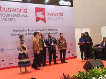 Pameran Busworld South East Asia di Jakarta Resmi Dimulai