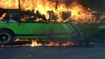 Ini Pemicu Sopir Bakar Bus Sekolah Berisi 51 Anak SD