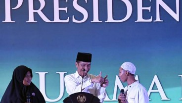 Pesan Santri untuk Jokowi : Ojo Nesu, Jangan Lupa Bahagia