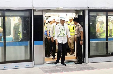 Hari Ini Presiden Jokowi Resmikan MRT Jakarta, Penumpang Dibatasi Hingga 80.000 Orang