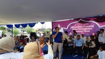 Kampanye Terbuka di Sragen, Sandi Sebut Pegiat OK OCE Hijrah Jadi Pencipta Lapangan Kerja 