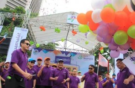 Bank Muamalat Sambut Milad Ke-27 dengan Gelar Fun Walk