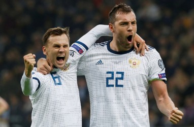 Kualifikasi Euro 2020, Wales & Rusia Raup 3 Poin