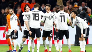 Hasil Kualifikasi Euro 2020, Jerman Taklukkan Belanda