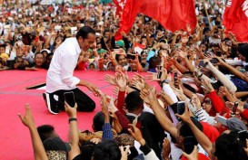 Jokowi Kampanye di Banyuwangi Tawarkan Kartu Prakerja