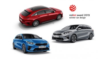 Hat-Trick, Kia Ceed Gondol Tiga Red Dot Awards 2019