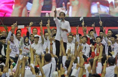 Jokowi Kampanye di Lhokseumawe Aceh Dihadiri Tiga Ribuan Pendukung