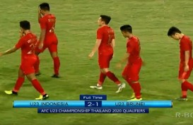 Piala Asia U23: Indonesia vs Brunei  2-1, Indonesia Peringkat ke-3. Ini Videonya