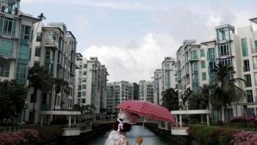 Harga Properti di Singapura Turun 2,9%