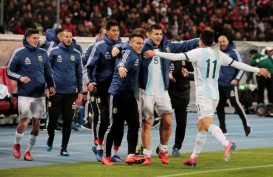 Tanpa Lionel Messi, Argentina Atasi Maroko
