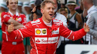 F1 : Vettel Incar Gelar Ketiga Beruntun di GP Bahrain