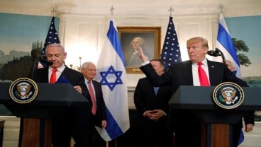 Trump Hadiahkan Dataran Tinggi Golan ke Israel, Ini Sikap PBB